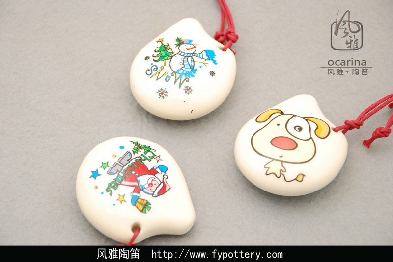 4孔練習(xí)笛-圣誕花紙系