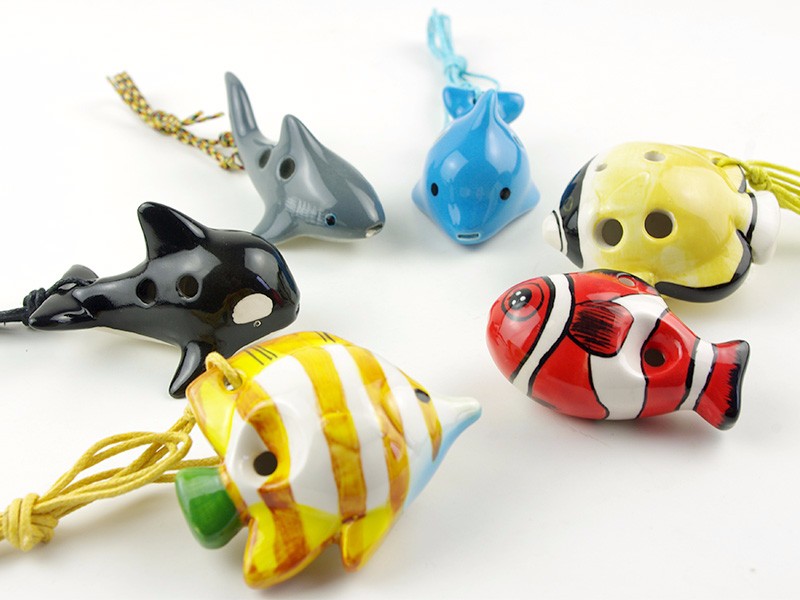 4孔造型笛-水族系列