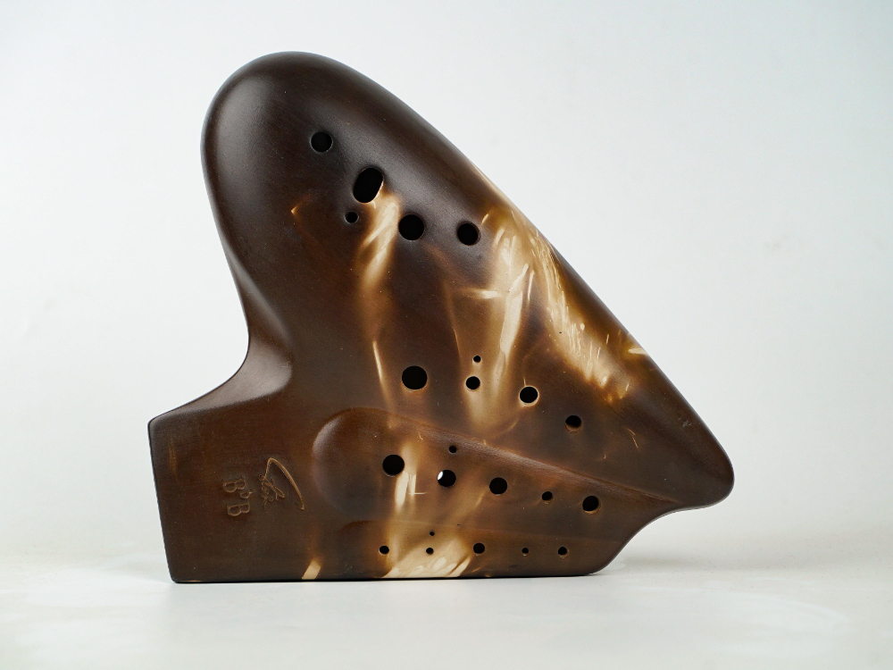 三管普及型熏燒陶笛